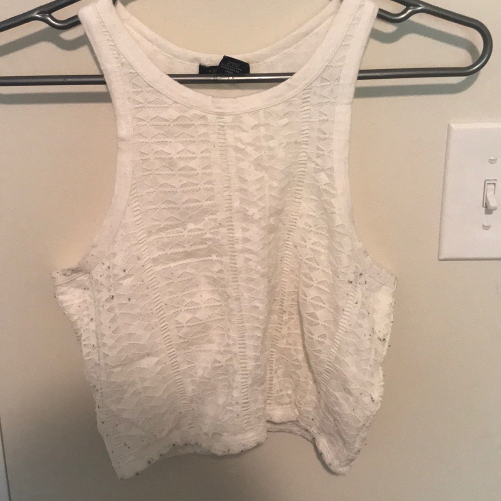 White crop too tank